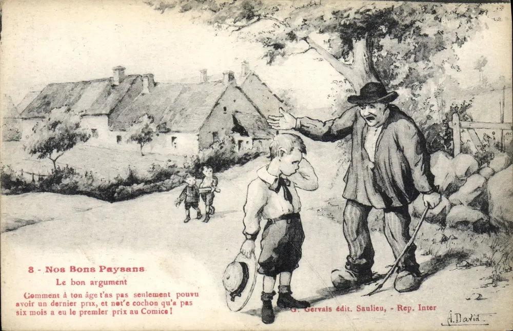 Nossos Bois Camponeses — O bom argumento — G. Gervais, Saulieu, Rep. Inter - Frente