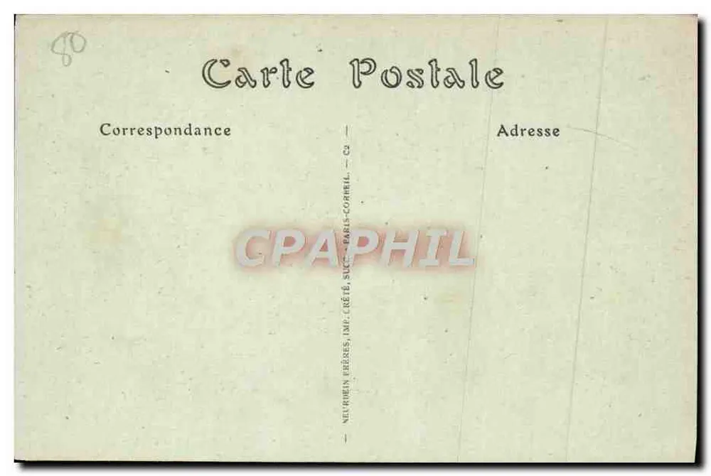 MERS-LES-BAINS — Vista geral da Praia — JND Phot. - Verso