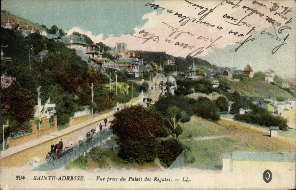 Sainte-Adresse — Ansicht vom Palais des Régates — LL. n°204 - Vorderseite