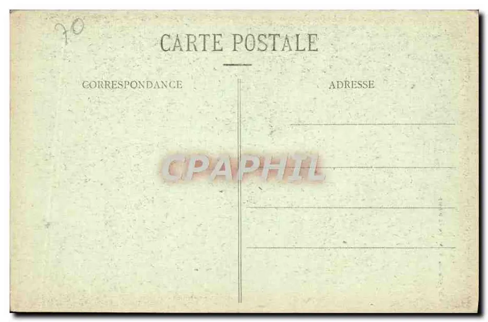 Vesoul — Kapelle Notre-Dame de la Motte — unbekannter Verleger - Rückseite