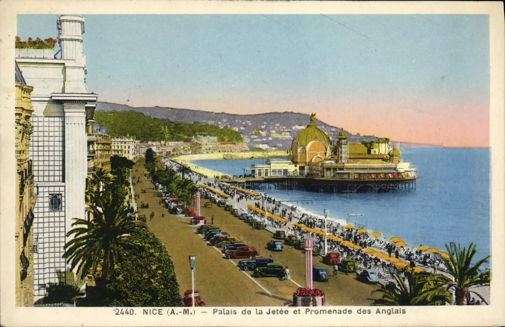 Nice (A.-M.) — Palais de la Jetée und Promenade des Anglais - Vorderseite