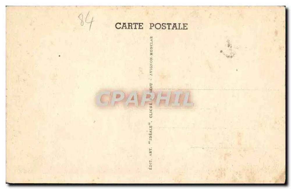 Orange — Het Romeinse Theater — Ed. Art. Ideal, Avignon - Achterkant