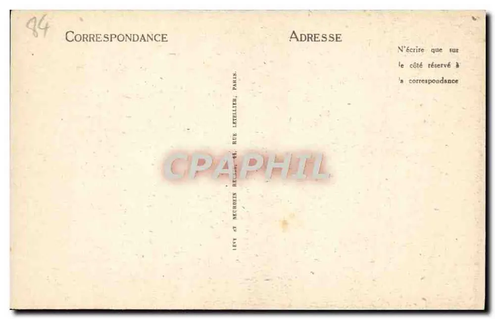Avignon - Palácio dos Papas (detalhe) - LL - Verso