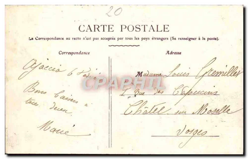 Die Sanguinaria-Inseln — Umgebung von Ajaccio — Éditions Ajaccio - Rückseite