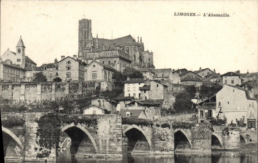 Limoges — L'Abessaille — Edição Nouvelles Galeries, Limoges - Frente