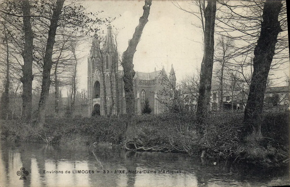 Environs de LIMOGES — 32 — AIXE — Notre-Dame-d'Artiquet - Frente