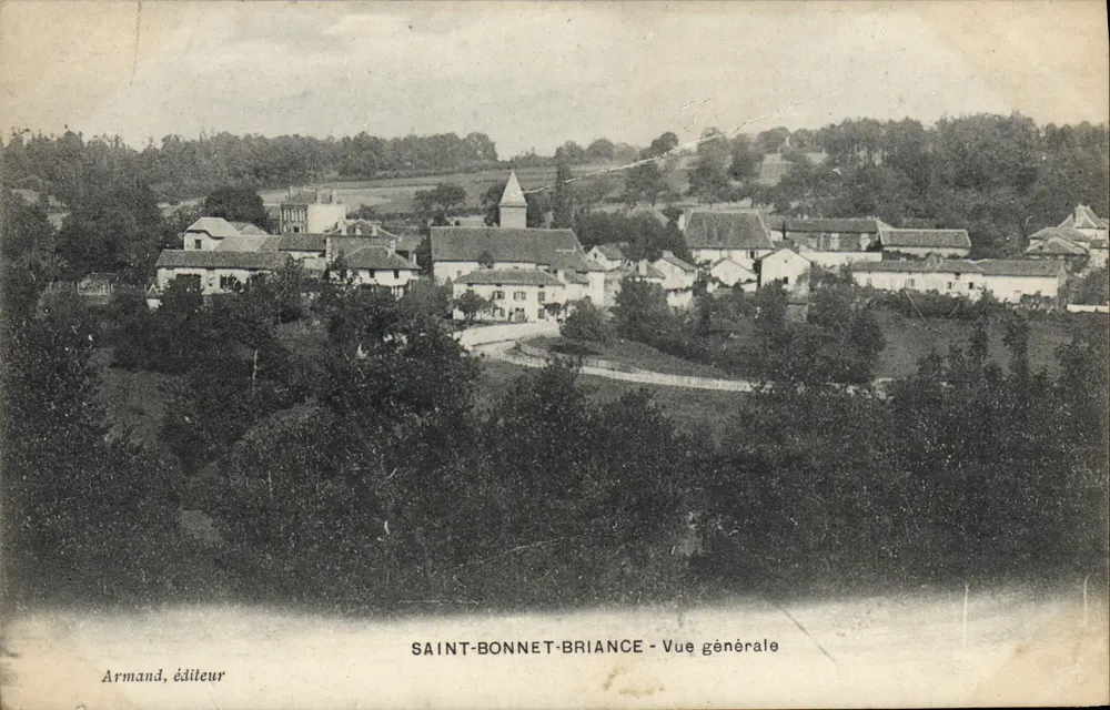 Saint-Bonnet-Briance — Ogólny widok — Armand, wydawca - Awers
