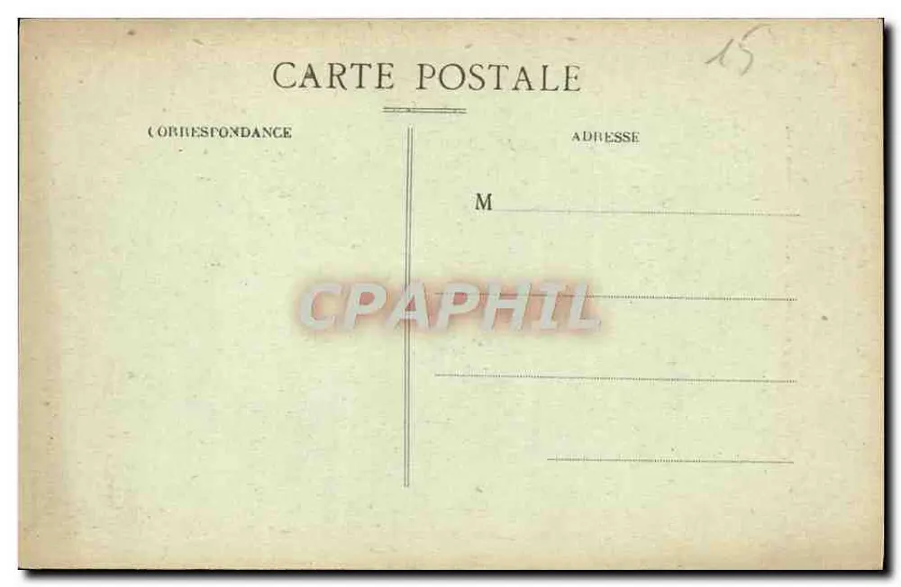 Der Pas de la Cère in Vic-sur-Cère — Blick auf die Schluchten — Verlag Maïroue, Serie 2100 - Rückseite