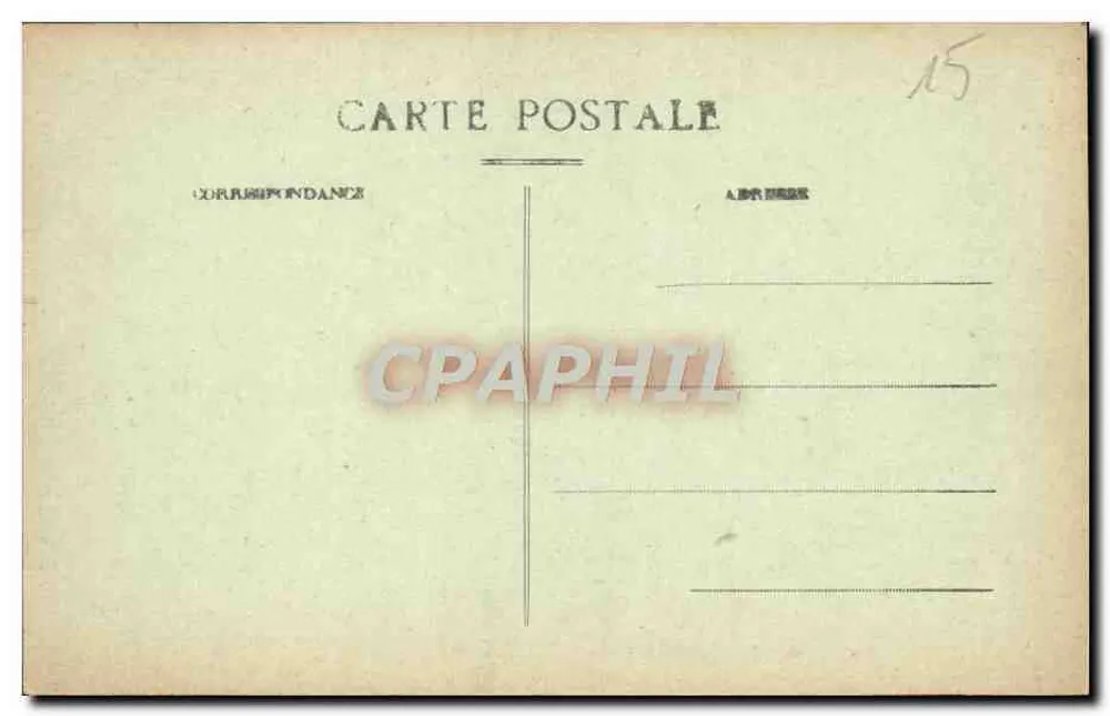 Chaudesaignes — Landschaft im Cirque de Montagnes, in dem sich die Kapelle Notre-Dame-de-Pitié befindet — CANTAL - 1917 - Rückseite