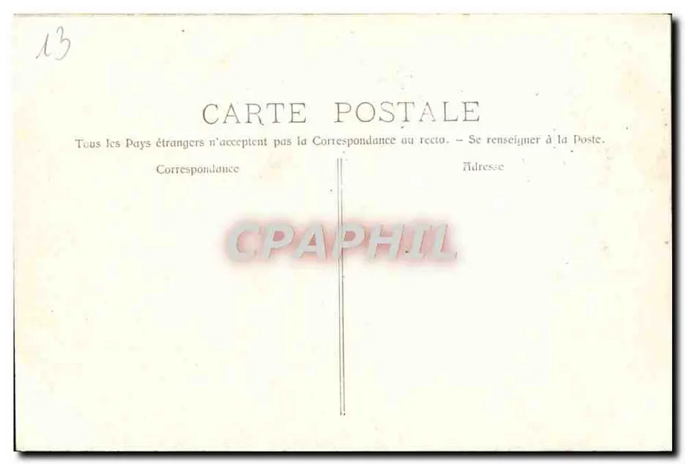 Arlésienne — Phototypie Lacombe — Marseille — n°15 - Verso