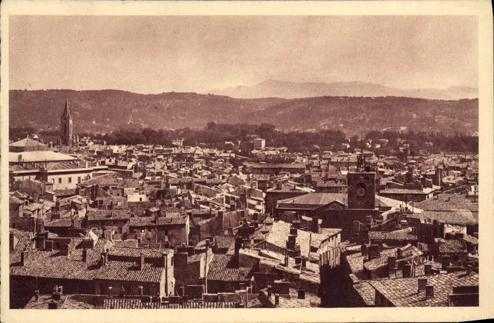 Aix-en-Provence — Vista geral — La Douce France - Frente