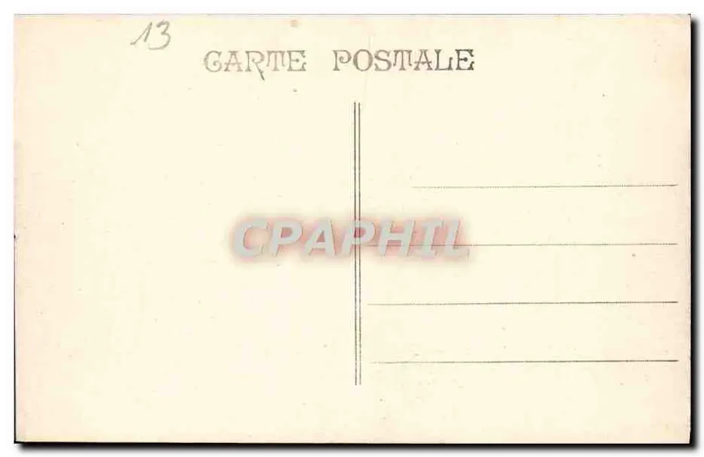 MARSEILLE - Place Castellane. Fontäne Cantlini - Rückseite