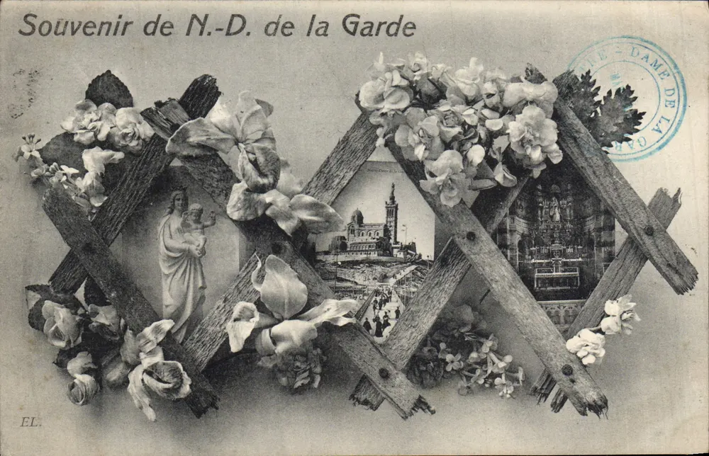 N.-D. de la Garde — Lembrança de N.-D. de la Garde — Editor EL. - Frente