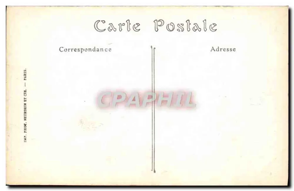 Marseille — Schloss If, Ansicht vom Meer — ND. Phot. - Rückseite