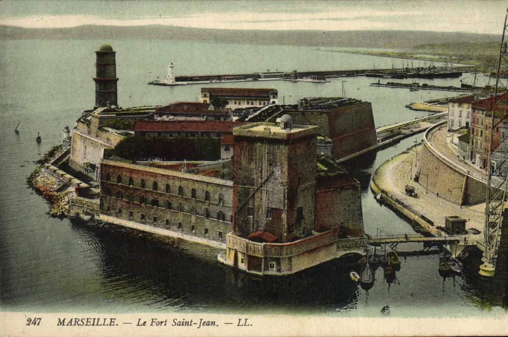 Marselha — O Forte Saint-Jean — LL. n° 247 - Frente