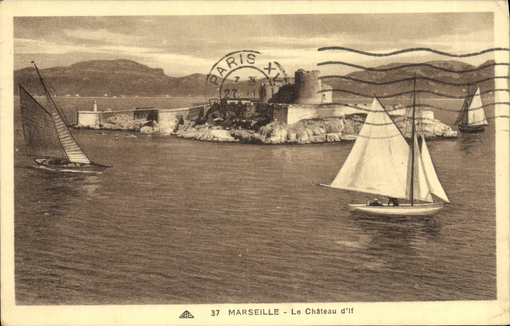 Marselha - O Castelo d'If — editor ARA, n° 37 - Frente