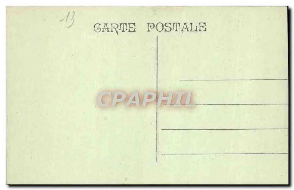 Marseille — Brücke der Aufzüge von Notre Dame de la Garde - Rückseite
