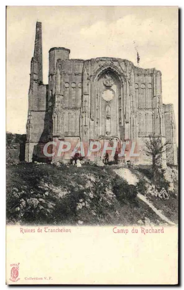 Ruínas de Tranchelion — Campo do Ruchard — Coleção V.F. - Frente