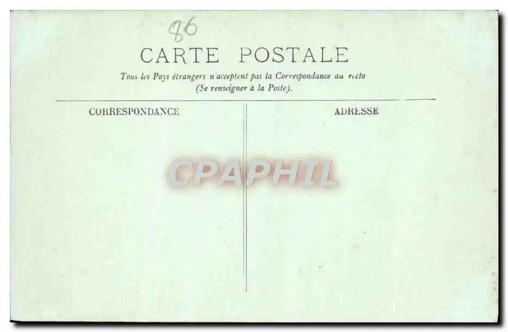 Poitiers — A Torre de Pont Achard — LL. n° 53 - Verso