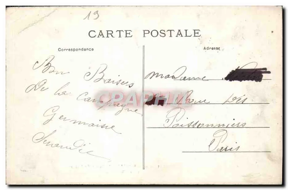 SOUILLAC — Route de Lacave et la Dordogne — Phototypie Bessot et Guionie, Briège - Rückseite
