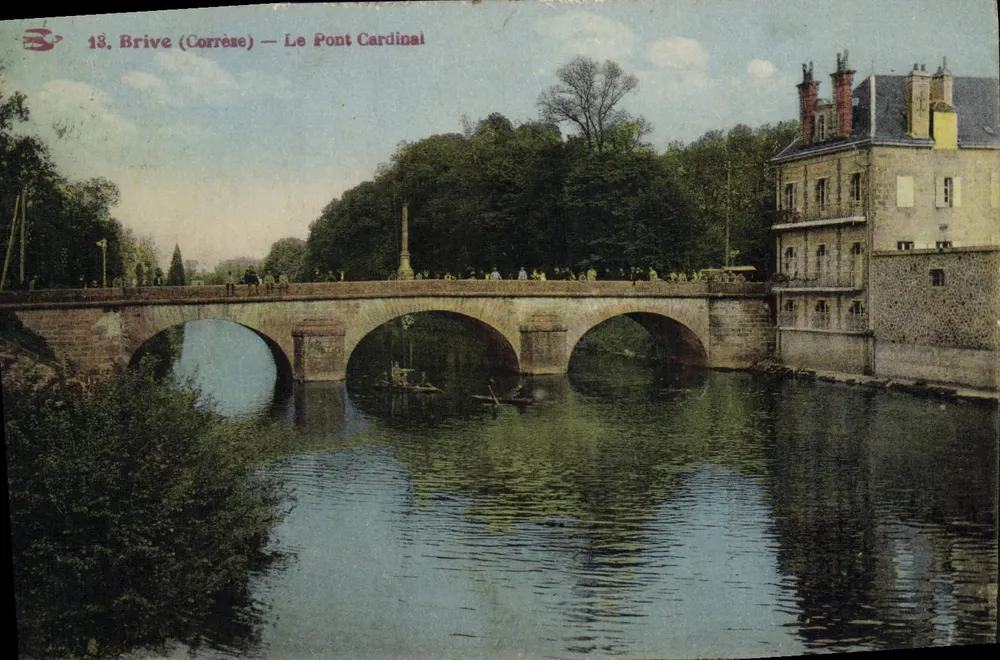 Brive (Corrèze) — O Ponte Cardinal — editor S. n°13 - Frente