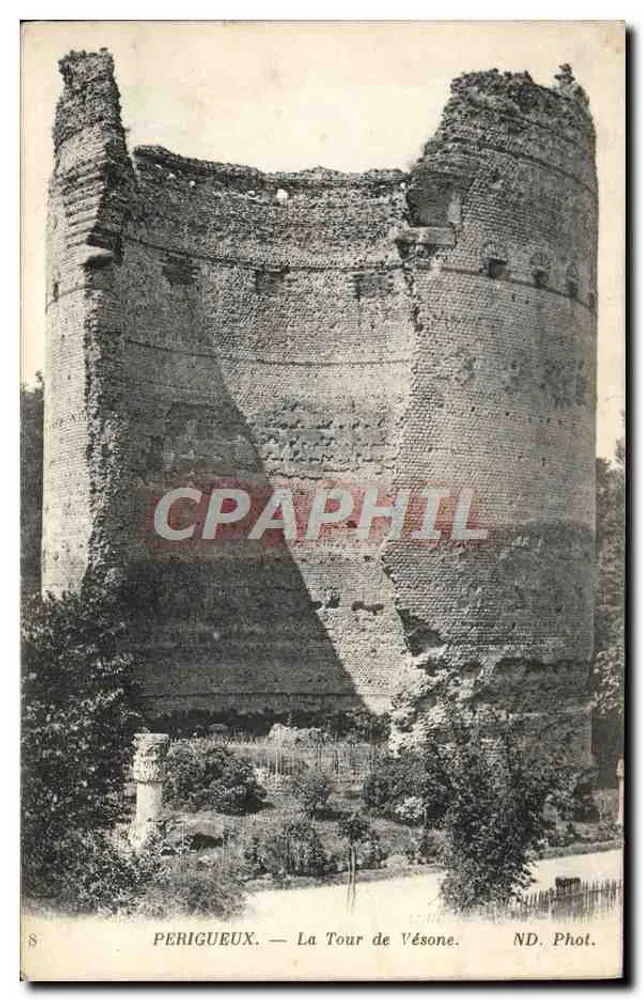 Périgueux — A Torre de Vésone — ND. Fot. - Frente