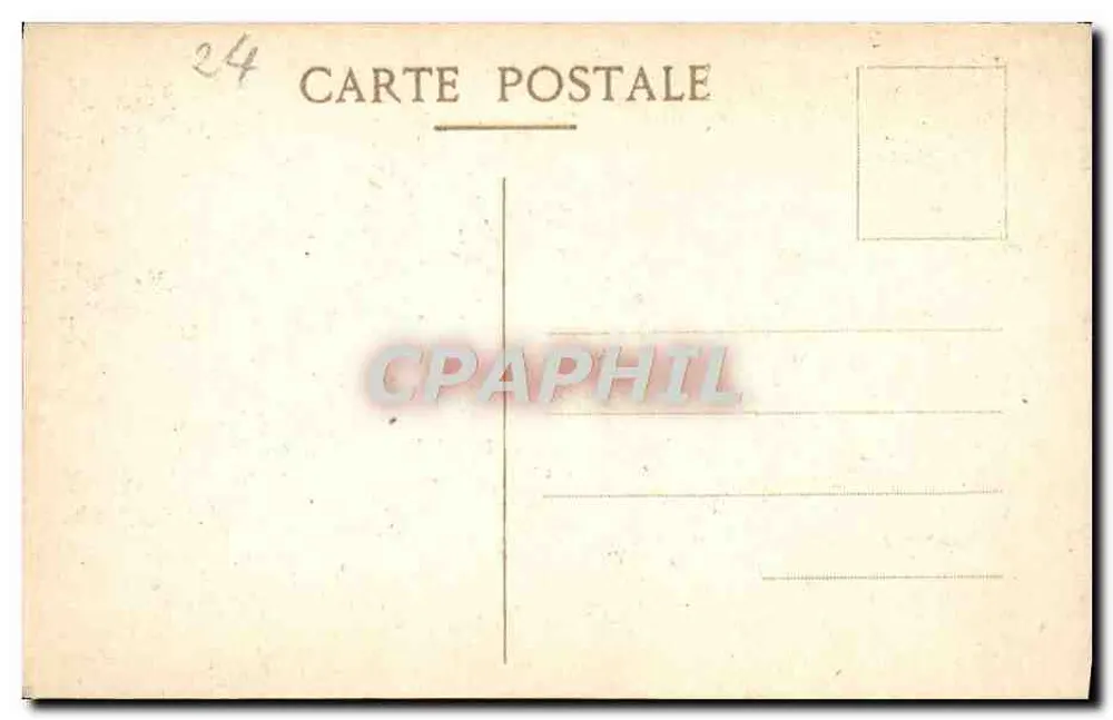 Périgueux — Vista Geral — Cliché da Compagnie Aérienne Française - Verso