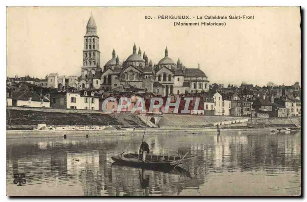 Périgueux - Katedra Świętego Fronta (Zabytek) — wydawca anonimowy, nr 60 - Awers