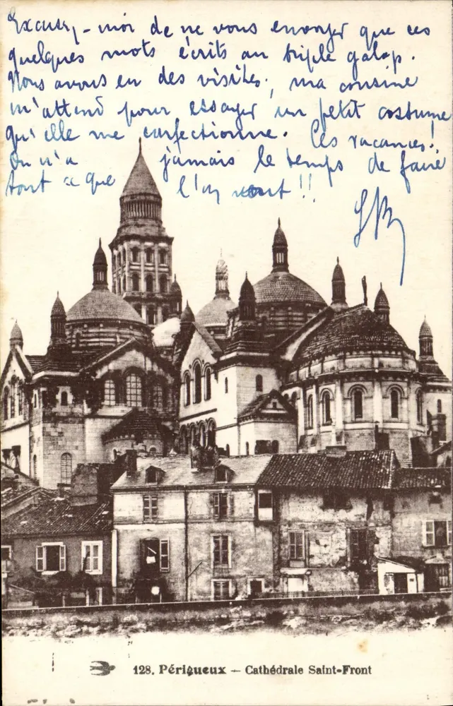 Périgueux — Catedral de São Front — editor PAPETIL - Frente