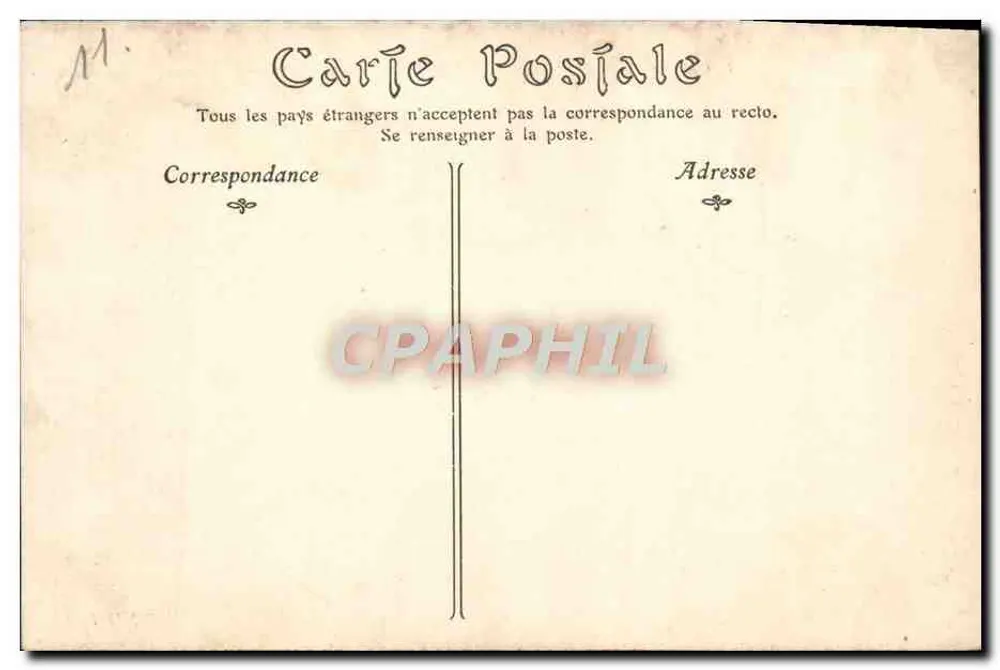 Cité de CARCASSONNE — Panorama capturado ao sul — n° 100 - Verso