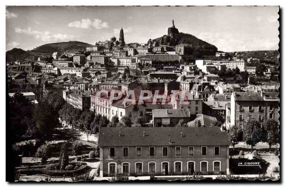 Le Puy-en-Velay — vista panorâmica — Éd. La Cigogne, n° 43.157.06 - Frente