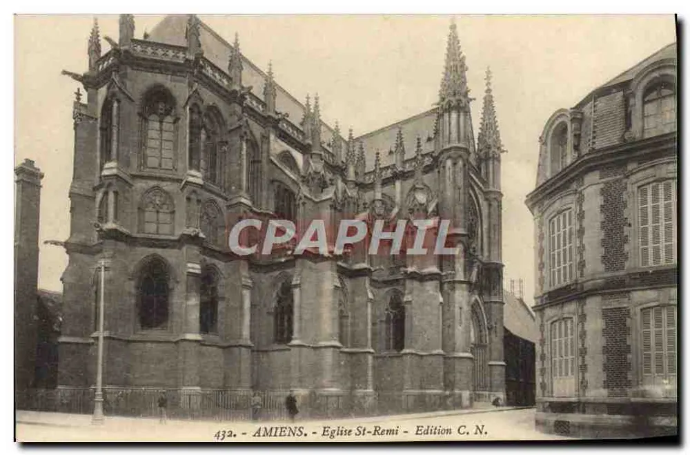 Amiens - Igreja de São Remi — Edição C.N. n°432 - Frente
