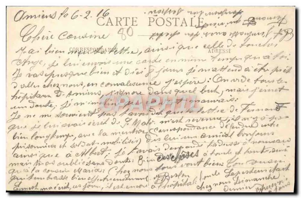 Amiens - Igreja de São Remi — Edição C.N. n°432 - Verso