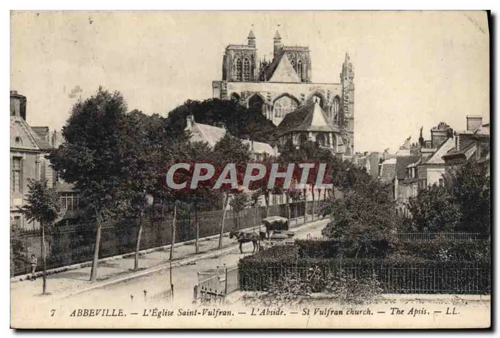 Abbeville — A Igreja de São Vulfrano — editor LL - Frente
