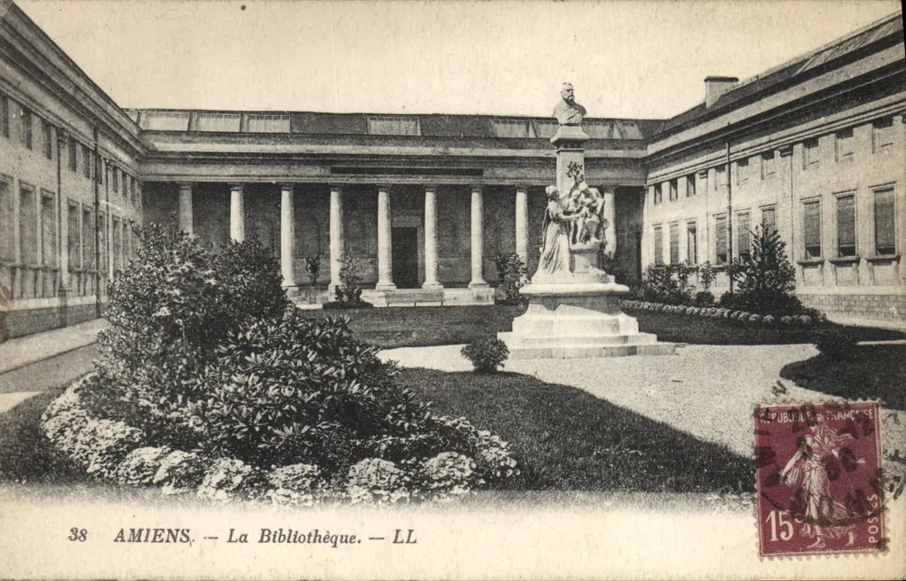 Amiens — A Biblioteca — LL - Frente
