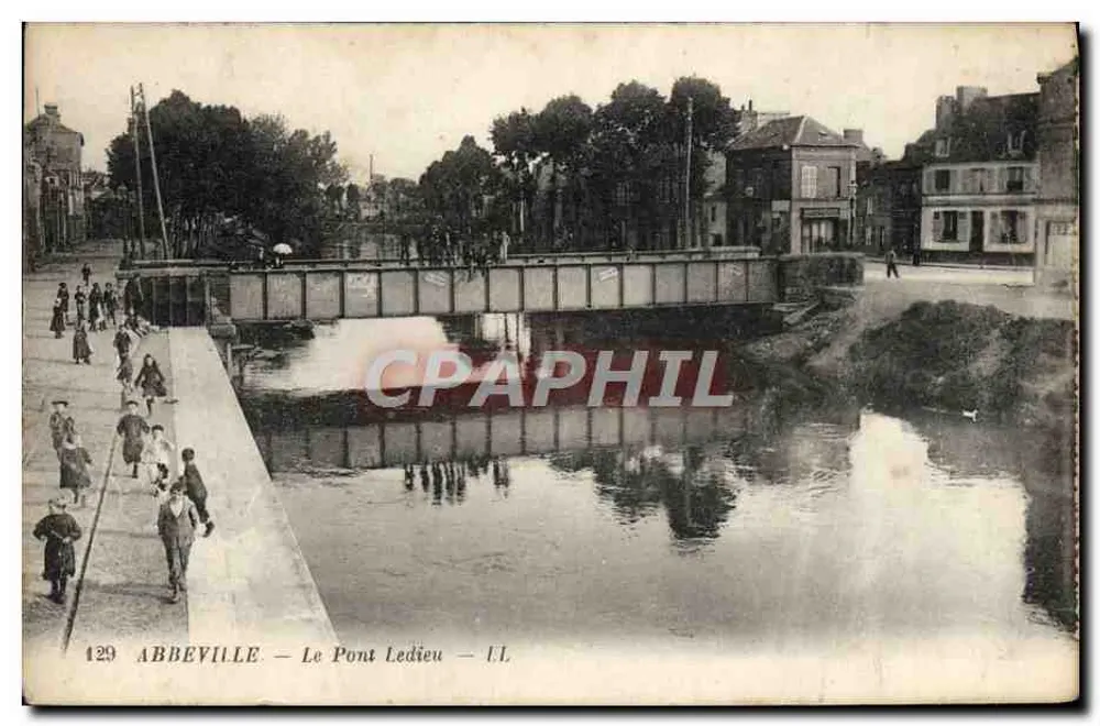 Abbeville — O Ponte Ledieu — U.L. — n°129 - Frente