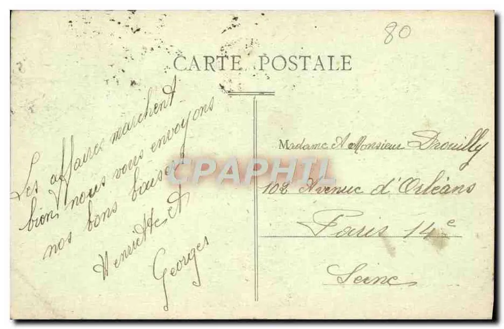 Amiens — O Palácio de Justiça — Edição C - Verso