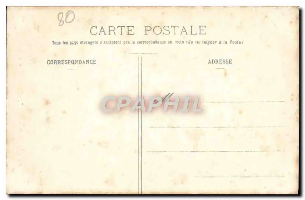Albert (Somme) — Kapelle der Gottesmutter Miraculous — Verlag Lelong, Nr. 126 - Rückseite