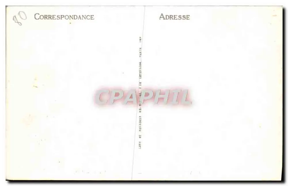 Catedral de AMIENS — Cadeiras do Coro — ND. - Verso