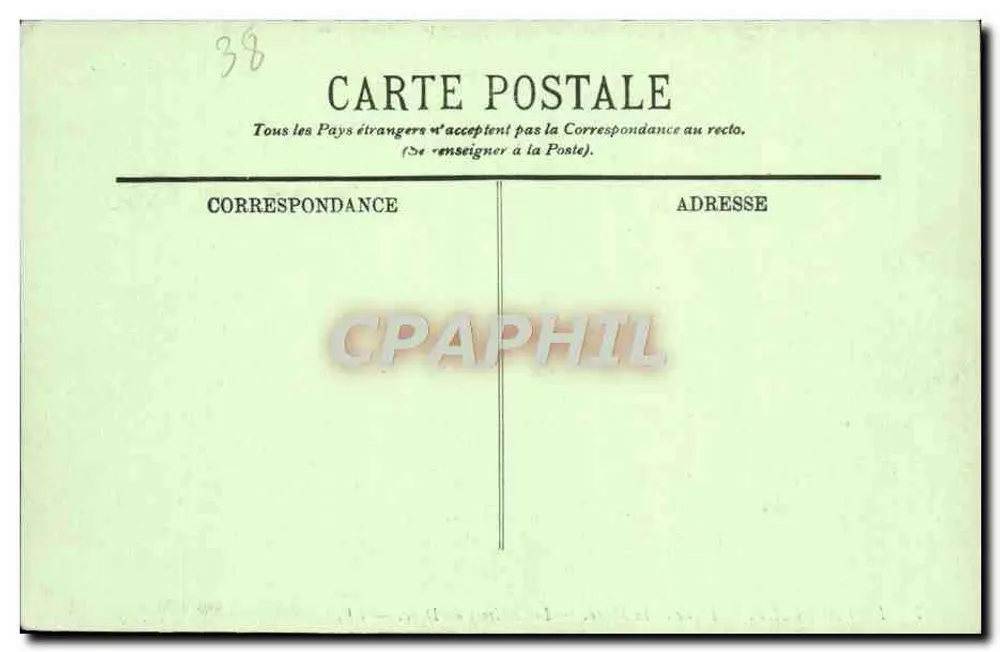 Les Abîmes du Drac — Ligne de la Mure — Le Dauphiné — I.L.L. — n°7 - Rückseite