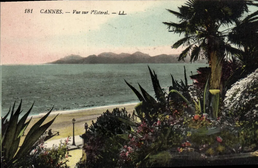 CANNES — Vista sobre o Estérel — LL. — n° 181 - Frente