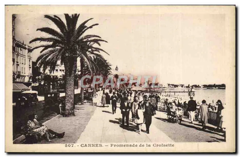 CANNES — Promenade de la Croisette — 507 - Frente