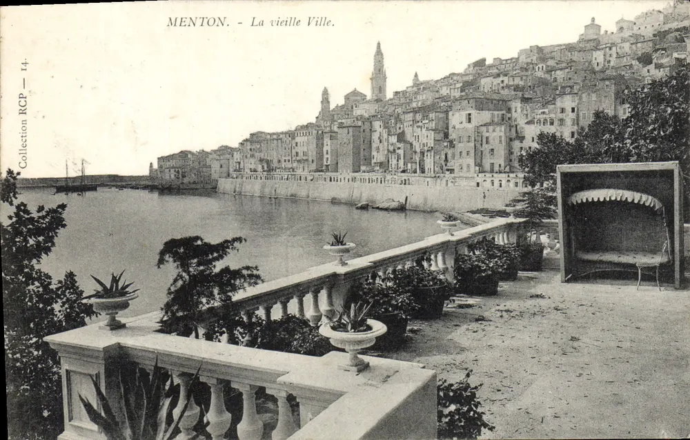 Menton - A Velha Cidade — Coleção RCP — n°14 - Frente