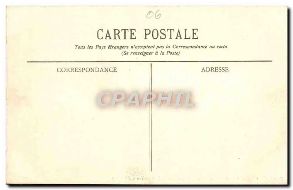 St-Jean - Cap Ferrat - Die Halbinsel, Ansicht von Beaulieu - BR - 1674 - Rückseite