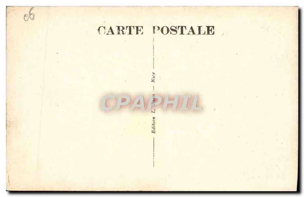 Russische Kathedrale — Der Hauptaltar. Inconostase — Edition L. Ravan, Nice, n°95 - Rückseite