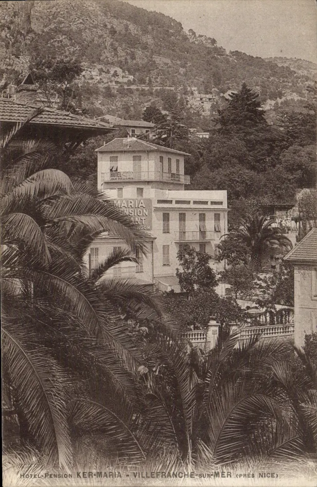 Hotel-Pension Ker-Maria — Villefranche-sur-Mer (bei Nizza) — Photo Ganglia - Vorderseite