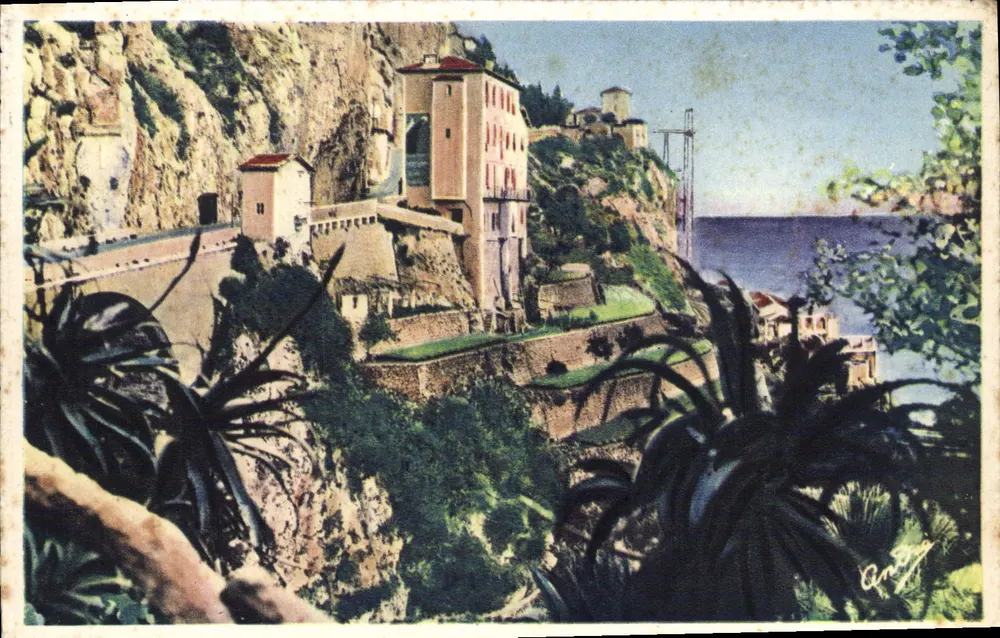 Menton — O Ponte Fronteira — C.A.D.S.E. Grenoble - Frente