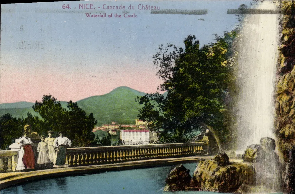 Nice - Cascade do Castelo — J. Gilletta e Cie, n°64 - Frente