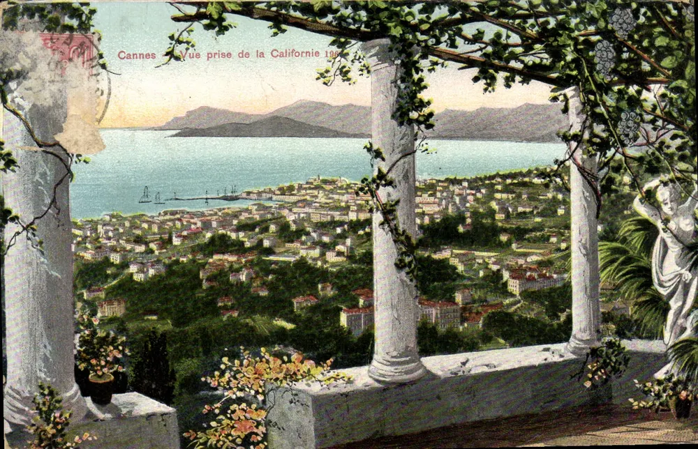 Cannes — Ansicht aus der Californien 1900 — Verlag unbekannt - Vorderseite