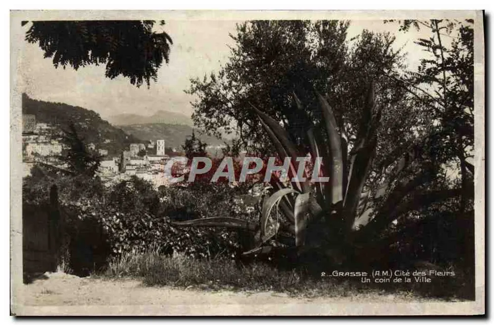 Grasse (A.M.) Stadt der Blumen — Ein Eckschatten der Stadt — Editions MAR, Le Bén Sainte-Agathe - Vorderseite